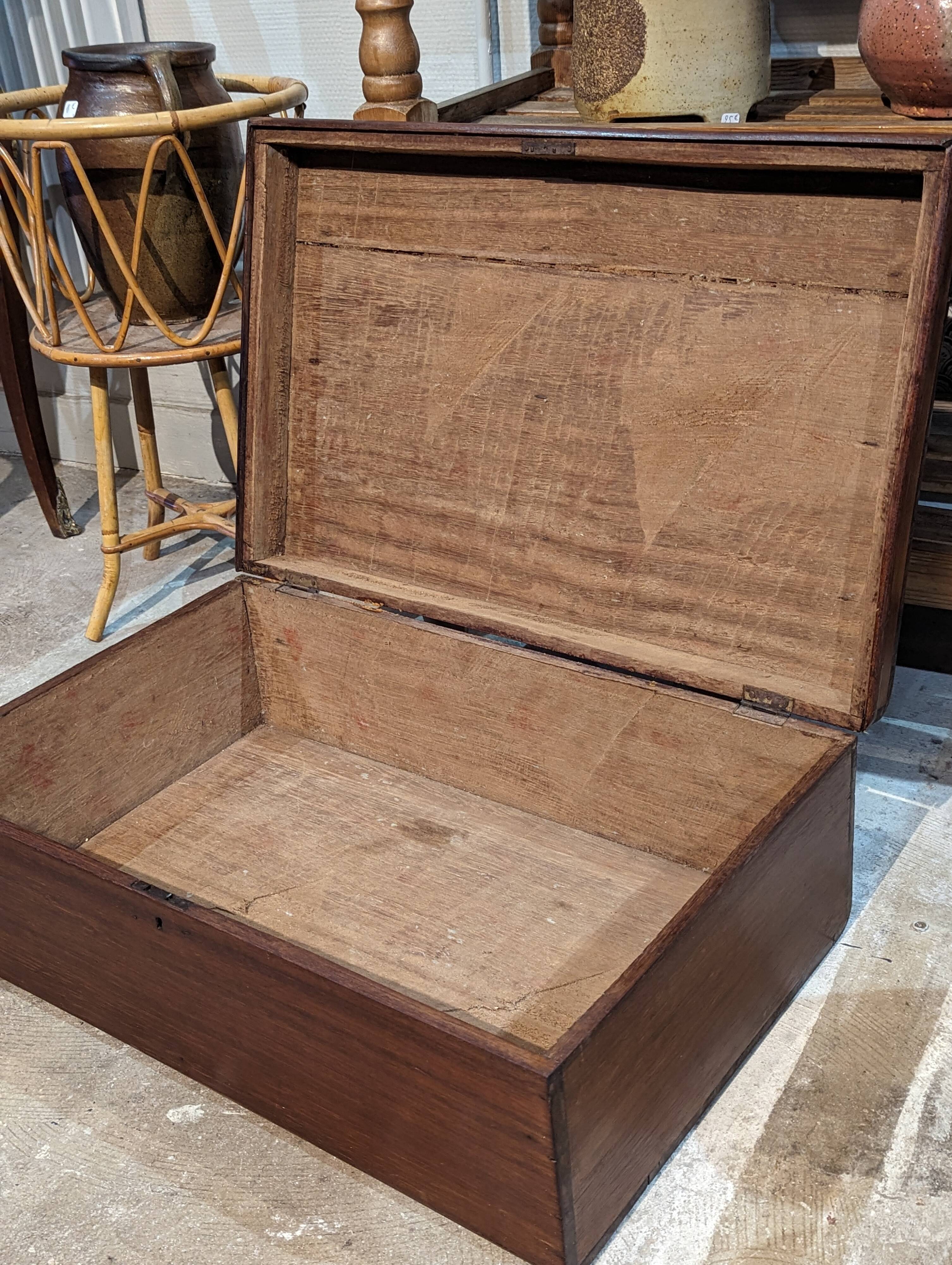 Mahogany chest