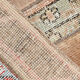 Neutral narrow vintage runner rug,64x262cm