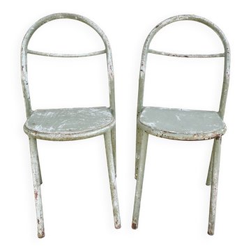 Pair of Mobilor chairs, 50s