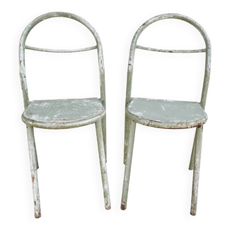 Paire de chaises Mobilor, années 50