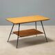 Vintage coffee table in laminated wood, design, Italy, 1960s
