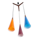 Vintage Holmegaard pendant lamp by E. Jacob, Denmark, 1960s.