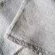 Antique French hand-woven sheet – Natural linen, early 20th century, 210 × 280 cm, 2 kg