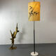 Mid-Century Modernist Italian Floor lamp with Marble Base, 1950s