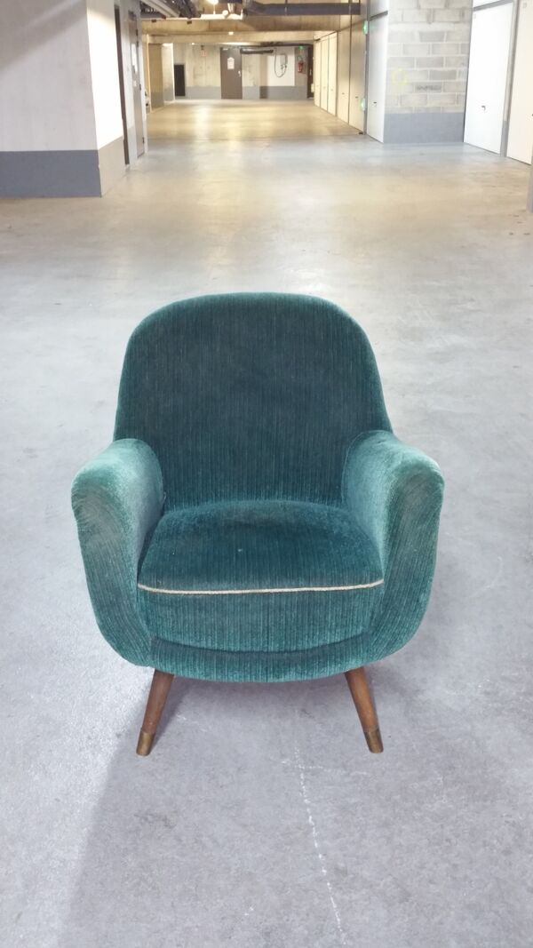 Fauteuil oeuf années 50/60