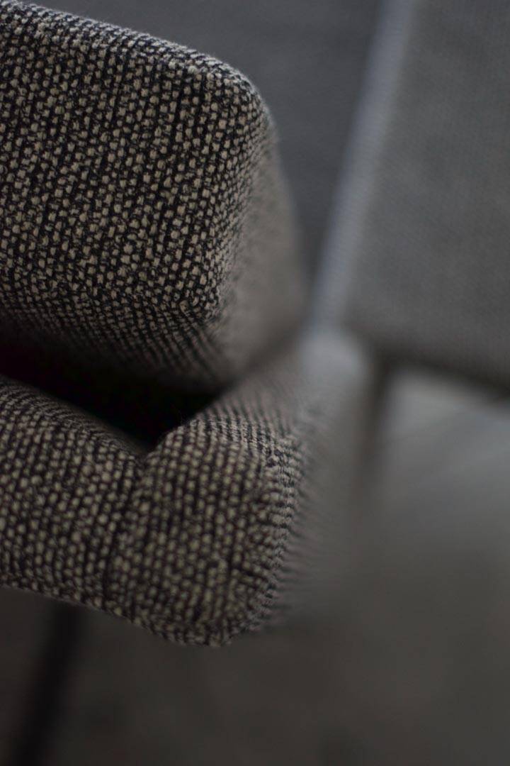 Convertible fabric sofa by Jean René Caillette edition Steiner 1961