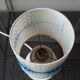 Vintage plastic bedside lamp