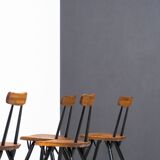 Laukaan Puu set of four ‘Pirkka’ dining chairs by Ilmari Tapiovaara