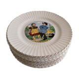 Assiettes regions de France