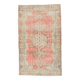 5x8 Turkish Pale Red & Cream Vintage Rug, 147x243Cm