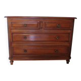 Vintage–Belle commode Louis Philippe-Style Directoire -4 tiroirs-Meriser
