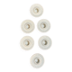 Set of 6 Danish porcelain candle holders