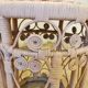 Rattan end table