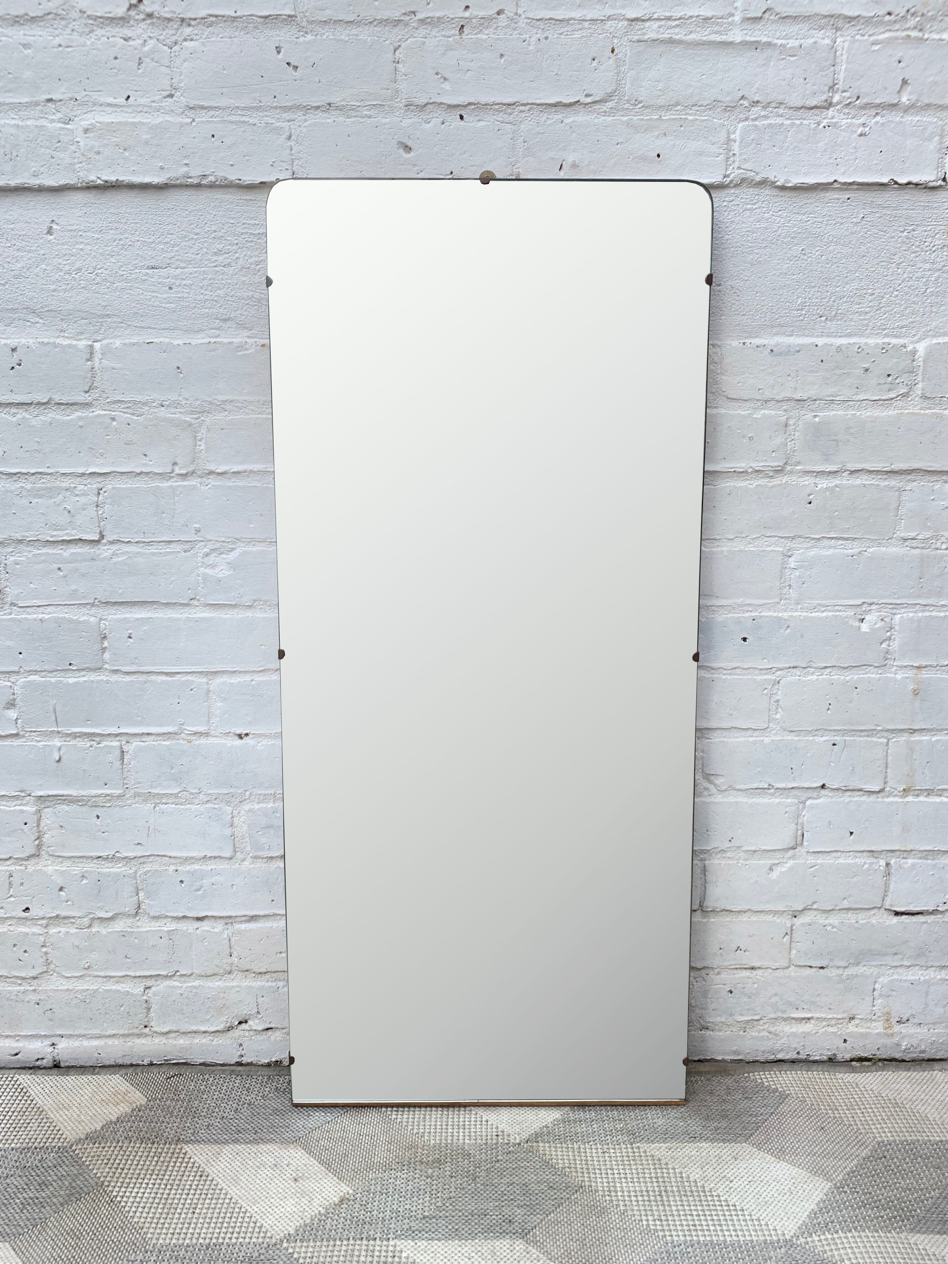 Vintage dressing wall mirror, 46x105cm