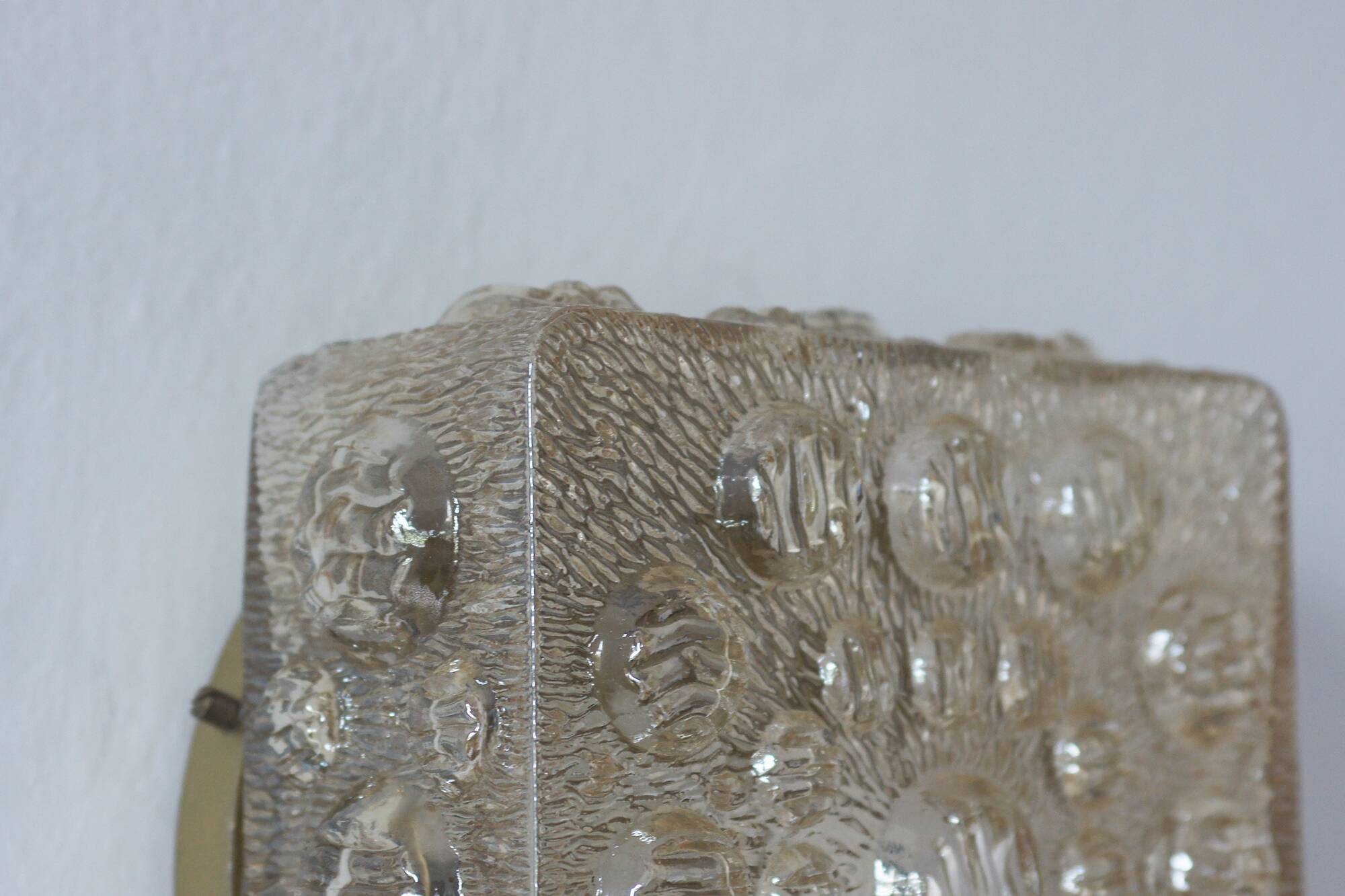 Mid-Century Glass Sconce, 1960s