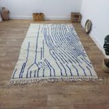 Handmade Berber wool mrirt rug 266 X 155 CM