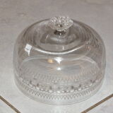 Antique crystal cheese bell