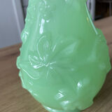 Vase opaline ouraline vert