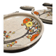 Japanese tableware in earthenware