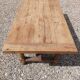 solid oak farmhouse table
