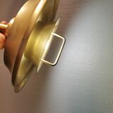 Hanging lamp in solid brass 1970s Denmark