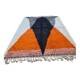 Handmade wool Berber rug 250x150 cm