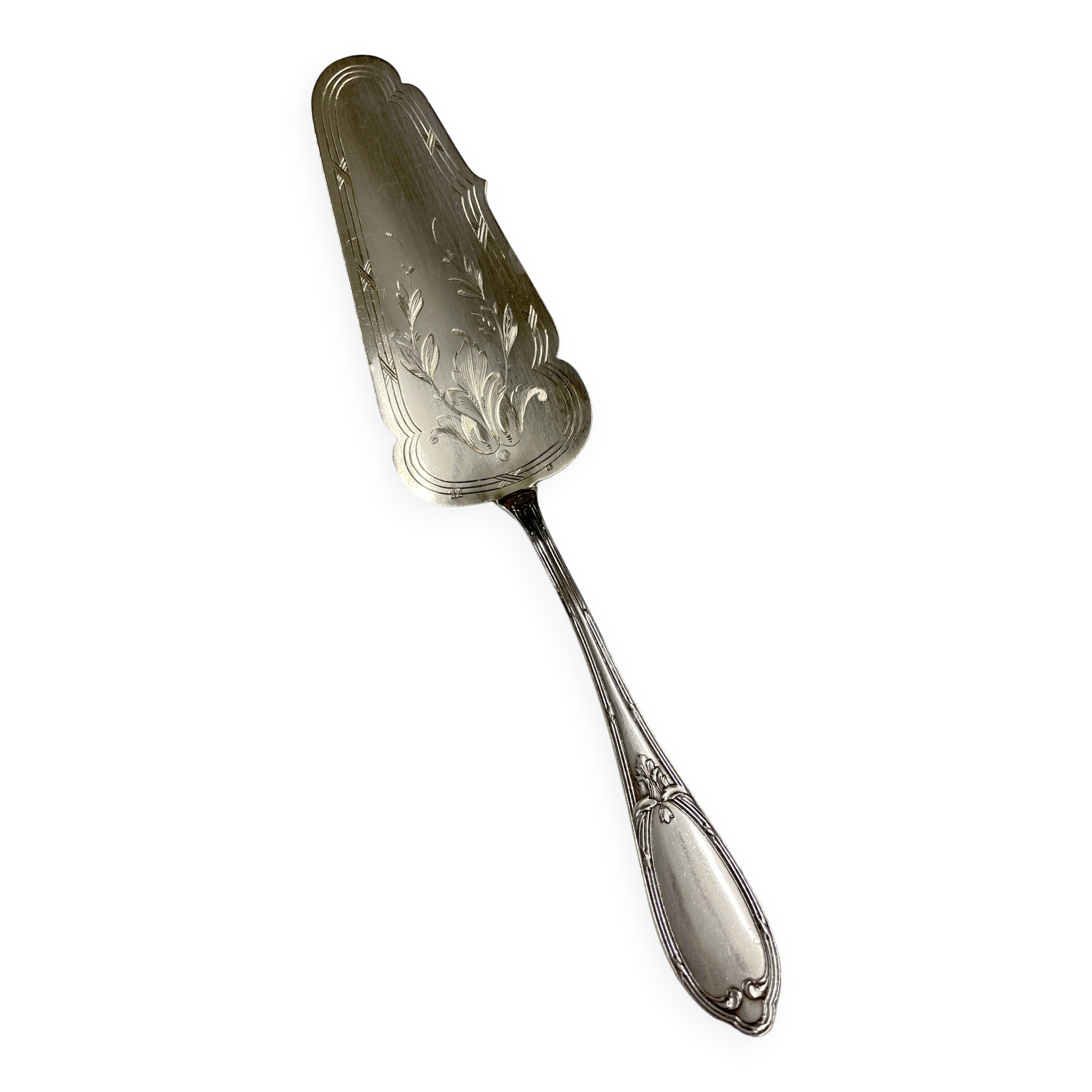 Silver metal pie/cake server