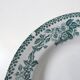Iron earth 5 deep plates model flowers eglantines guadeloupe