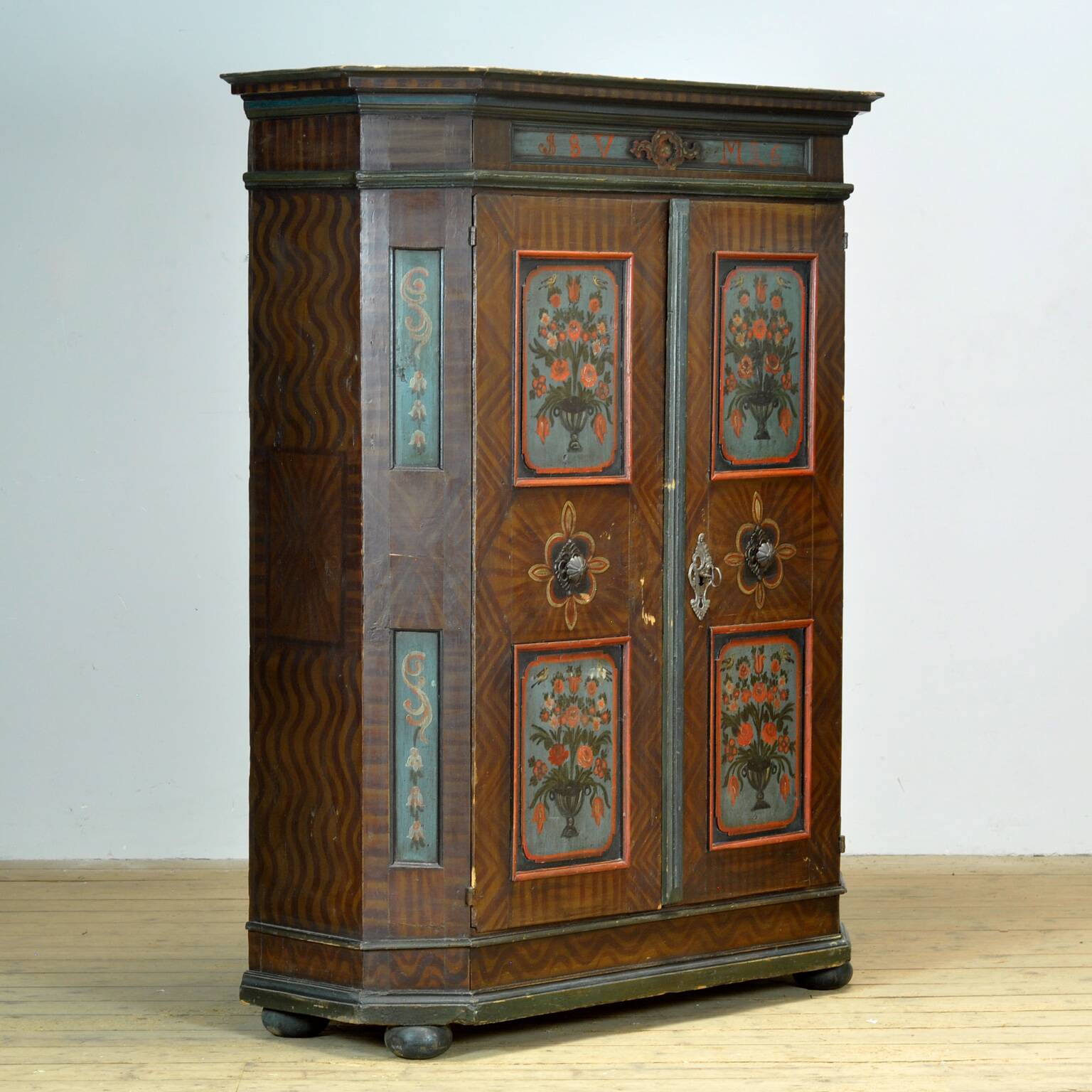 Armoire de mariée allemande, 1826