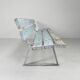 Tough, industrial sofa, 2 meters long, 1960s