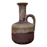 Brutalist Fat Lava Pottery Vase from Ruscha, West Germany, 1960s