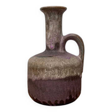 Vase en céramique Fat Lava brutaliste de Ruscha, Allemagne de l'Ouest, années 1960.