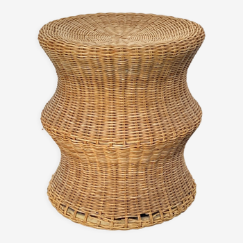 Eero Aarnio rattan "Juttu" mushroom stool for Artek, Finland 1960s