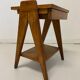 Oak bedside foot compass