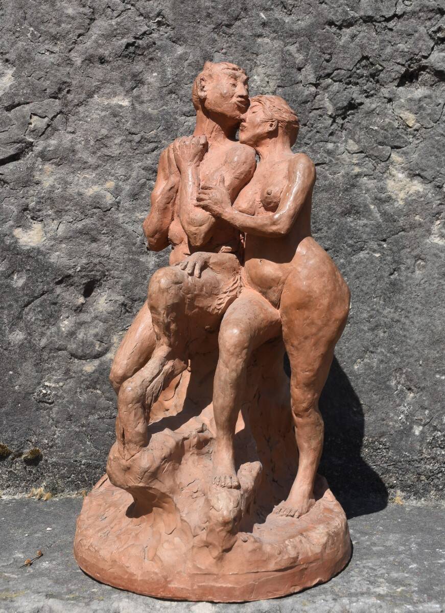 Henri Lucien-Robert, Fauna and Woman in Love (circa 1900)
