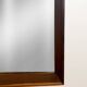 Scandinavian teak mirror — 123 x 32 cm