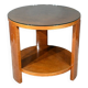 Table Guéridon en Loupe d’Amboine, Art Déco – 1930