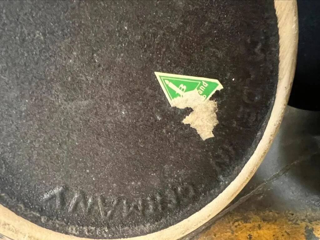 ORANGE VASE / PITCHER RETRO WABISABI STYLE