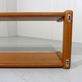 Teak Wall Bookshelf by Dyrlund Denmark, 1960's