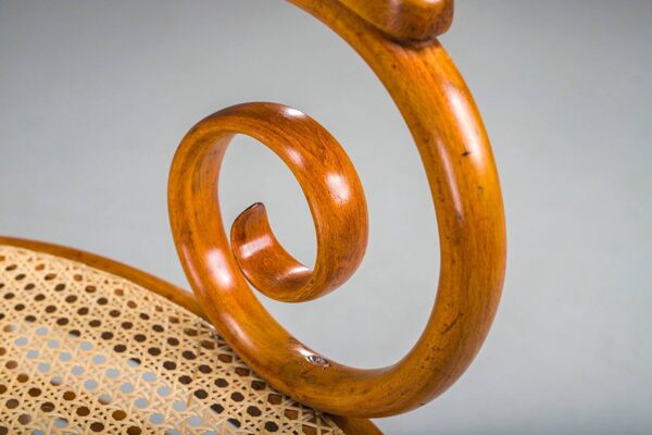 Chaise viennoise antique de Thonet, années 1860