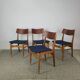 Chaise scandinave vintage design années 1960