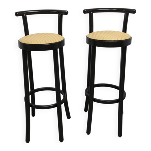 Paire de tabourets baumann