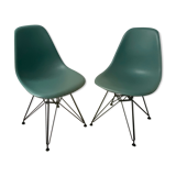 Paire de chaises de Charles et Ray Eames édition Vitra récente