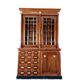 Armoire d’apothicaire Art Déco en acajou et marbre, 1909