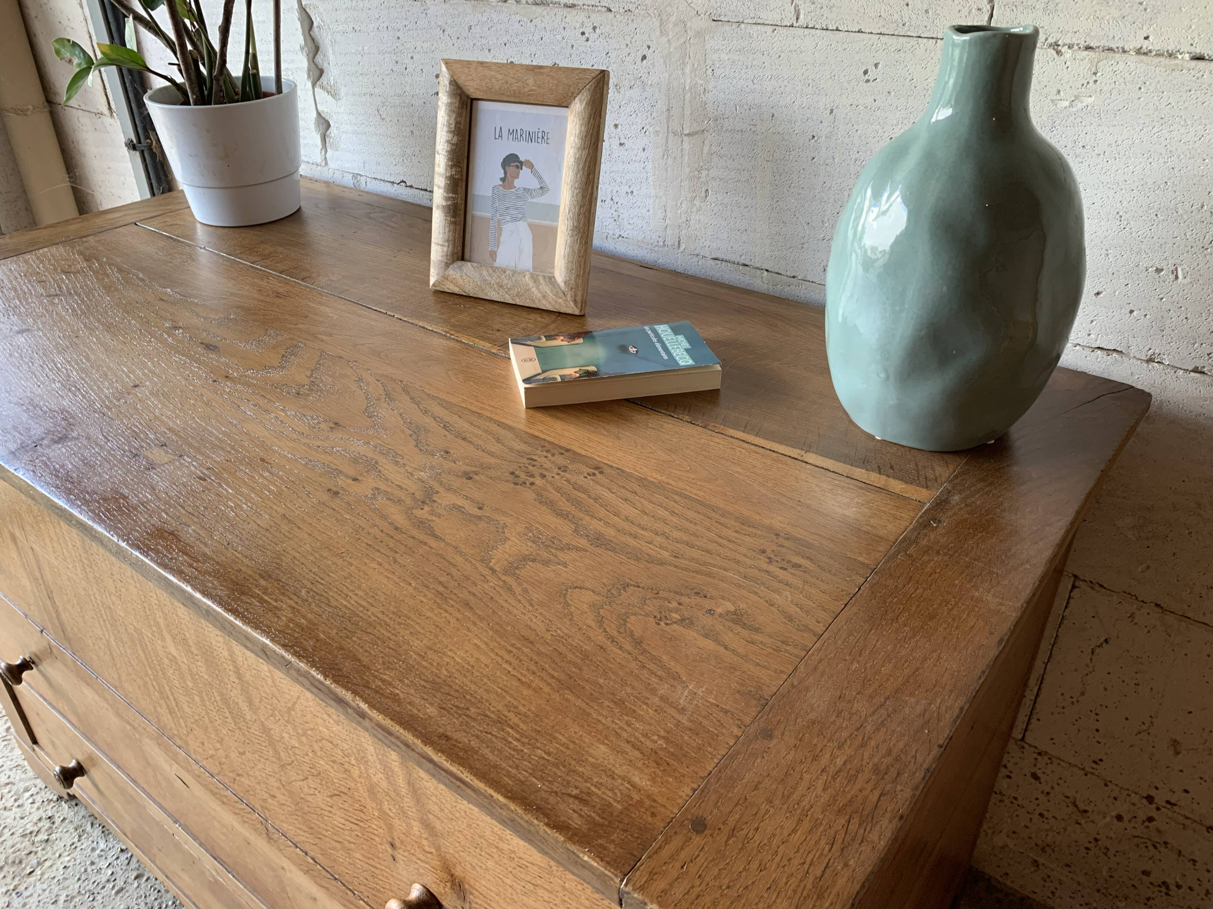 Chest of drawers, solid wood chest of drawers, 1950s