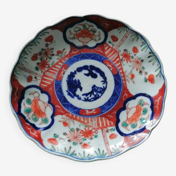 Assiette Imari décor Japon XIXè siècle