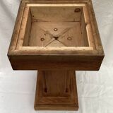 Oak wood column dimensions: height -70cm - width -38cm-