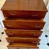 Vintage chiffonier with compass feet