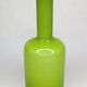 Vase opaline vert lime Otto Brauer