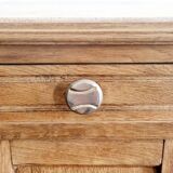 Bedside table - Louis XVI style - Solid oak
